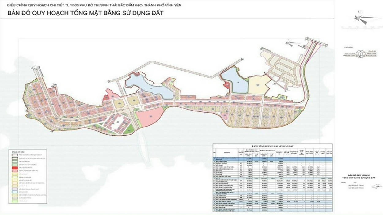 Bản đồ phân lô 1/500 dự án River Bay Vĩnh Yên chủ đầu tư Sông Hồng Thủ Đô