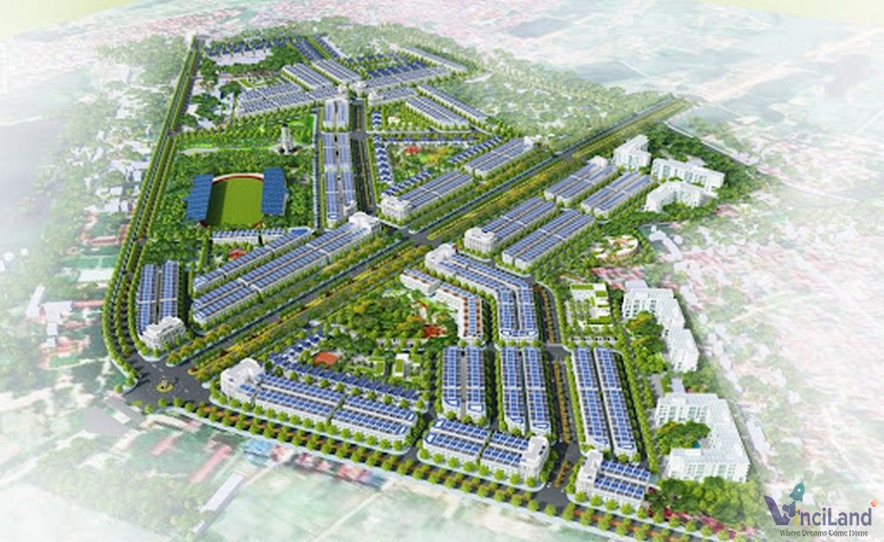 Mặt bằng tổng thể dự án Yên Lạc Dragon City